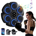 Smart Bluetooth Music Boxing Machine with Boxing Gloves, Wall Mounted Boxing Trainer, Suitable for Both Adults and Children'S Mu